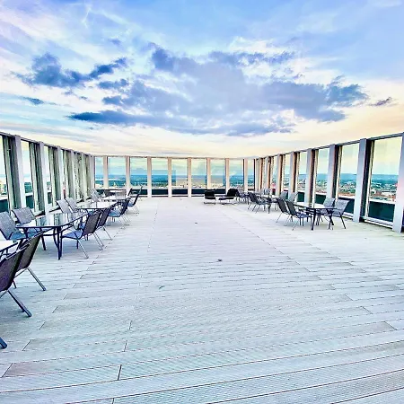 דירה Luksusowy Z Widokiem, Basenem I Sauna Hanza Tower