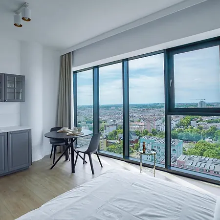 Luksusowy Z Widokiem, Basenem I Sauna Hanza Tower * Szczecin