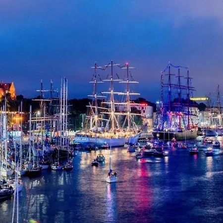 Luksusowy Z Widokiem, Basenem I Sauna Hanza Tower Appartamento