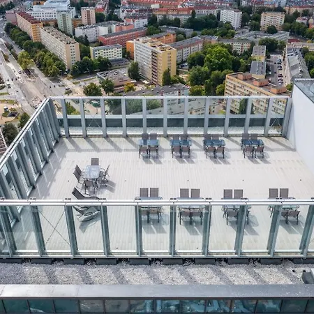 아파트 Luksusowy Z Widokiem, Basenem I Sauna Hanza Tower