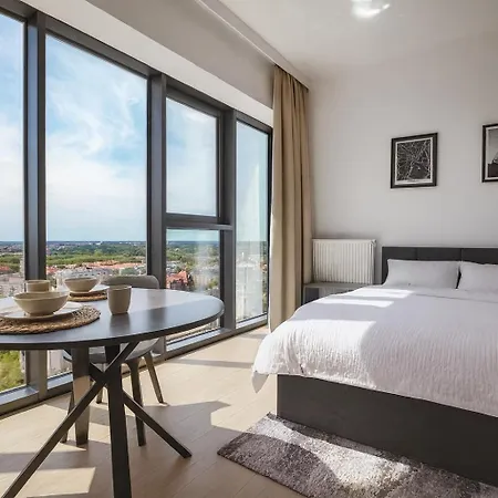 Appartamento Luksusowy Z Widokiem, Basenem I Sauna Hanza Tower *