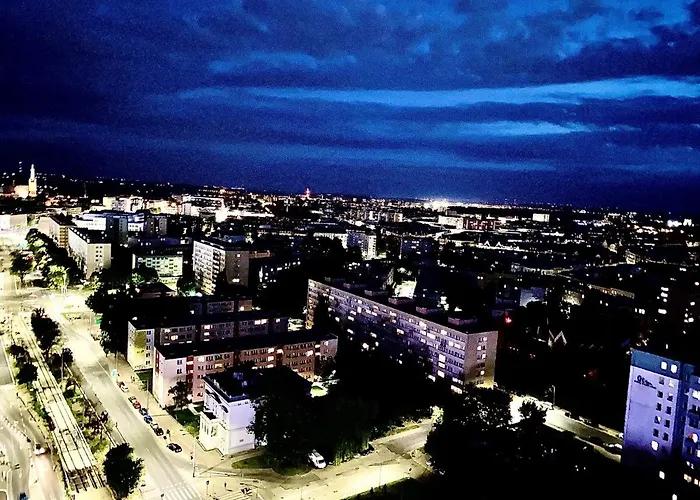 Luksusowy Z Widokiem, Basenem I Sauna Hanza Tower שצ'צ'ין