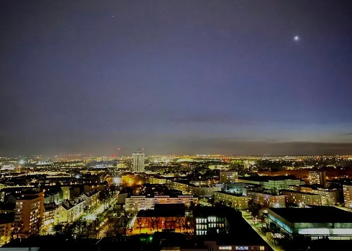 Appartement Luksusowy Z Widokiem, Basenem I Sauna Hanza Tower *