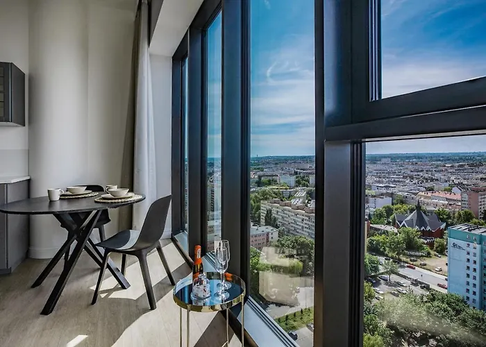 Luksusowy Z Widokiem, Basenem I Sauna Hanza Tower