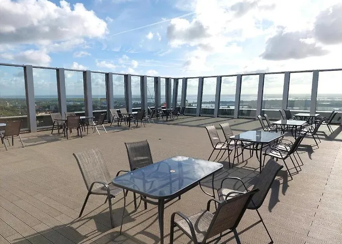 Luksusowy Z Widokiem, Basenem I Sauna Hanza Tower * Szczecin