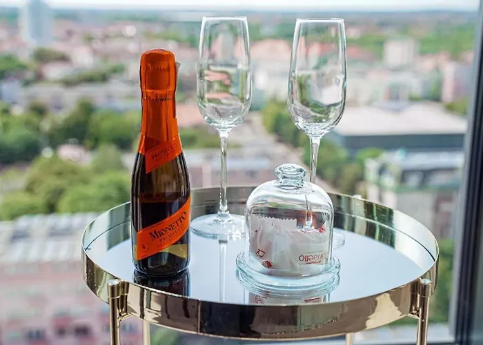 Appartement Luksusowy Z Widokiem, Basenem I Sauna Hanza Tower